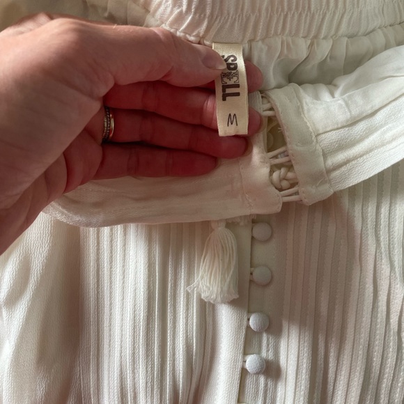 Spell & Gypsy Sienna Luxe Lace Maxi Skirt Size Medium - Picture 5 of 7